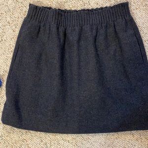 J. Crew Factory Wool Sidewalk Skirt